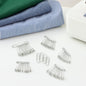 Assorted metal safety pin set for tailoring and fabric repair