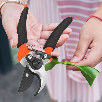 Premium garden pruners with sharp stainless steel blades and ergonomic grip.