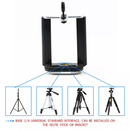 Versatile mobile holder attachment providing a secure fit for your smartphone.