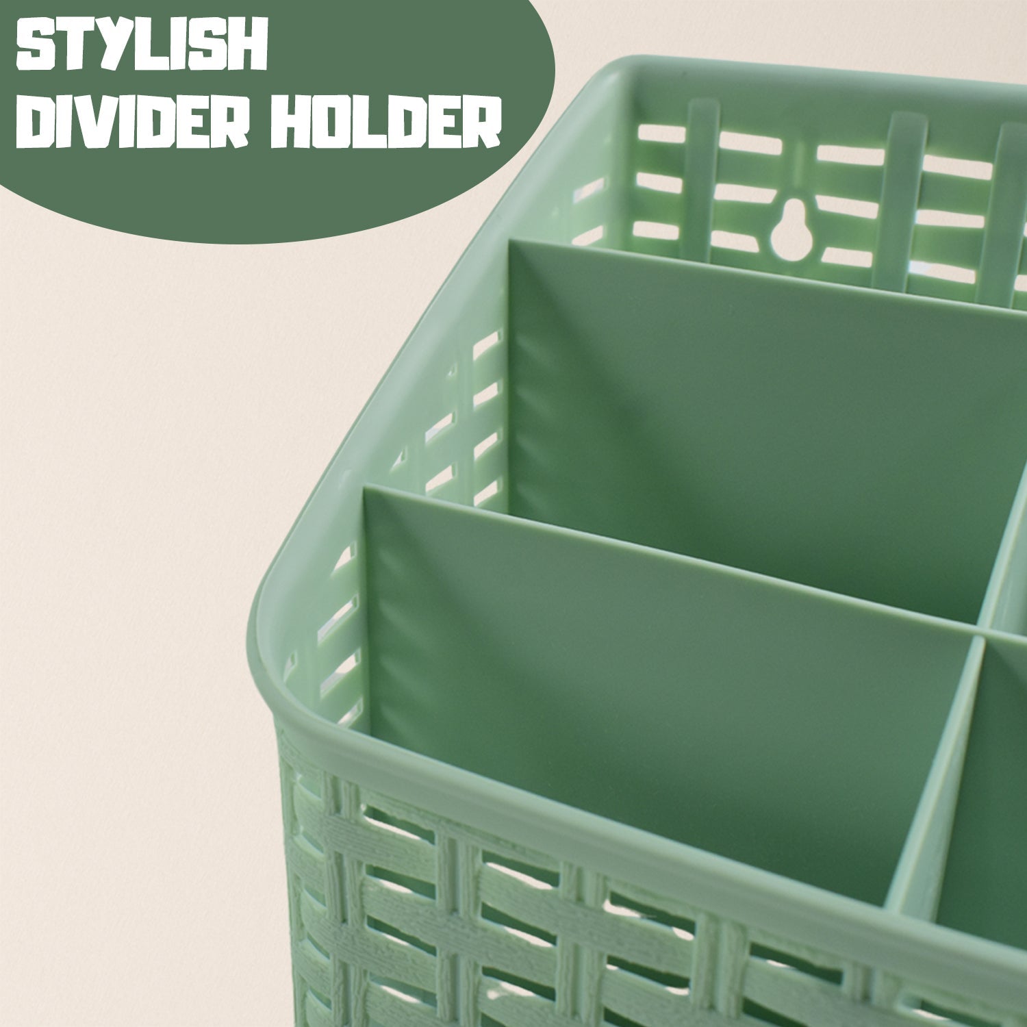 Compact multipurpose divider holder designed for desktop use