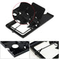 Durable metal mouse trap showing secure locking mechanism for effective rodent catching.
