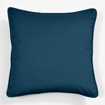 Plush soft pillow covers adding comfort to a seating area.