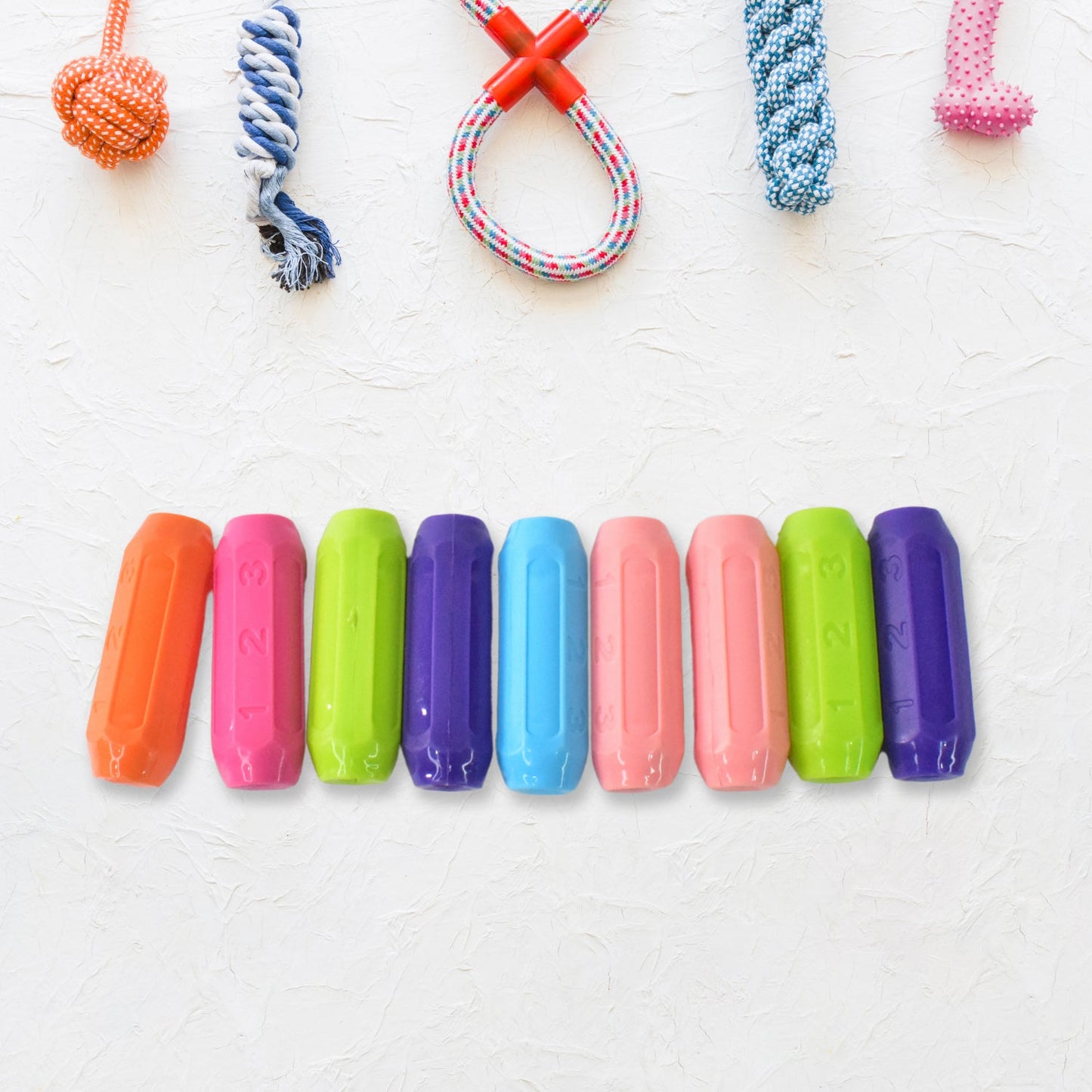 Close-up of snap-together magnetic building blocks enhancing creativity