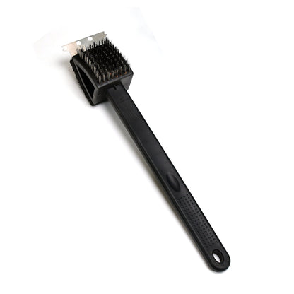 Side profile of the silicone toilet brush and holder, showing its sleek and minimalist aesthetic.
