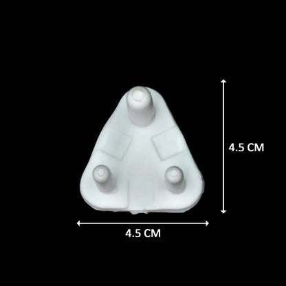 Velva Baby plug protector preventing access to an electrical outlet.