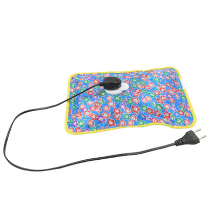Close-up of the durable PVC fabric and sealed design of the electric hot water bag.
