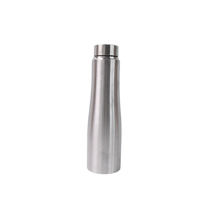 Sweat-proof exterior stainless steel water bottle without condensation