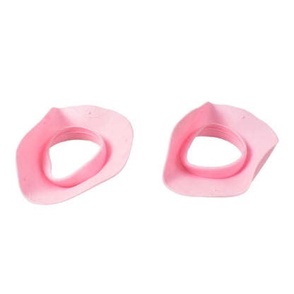 Various mixed color silicone wrist bands worn on wrists for water control
