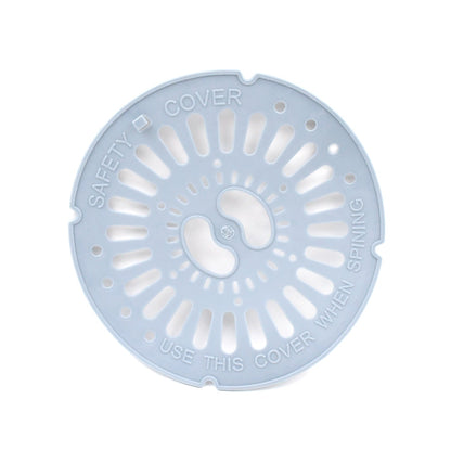 Flexible spin cover for a washing machine dryer, ready for installation.
