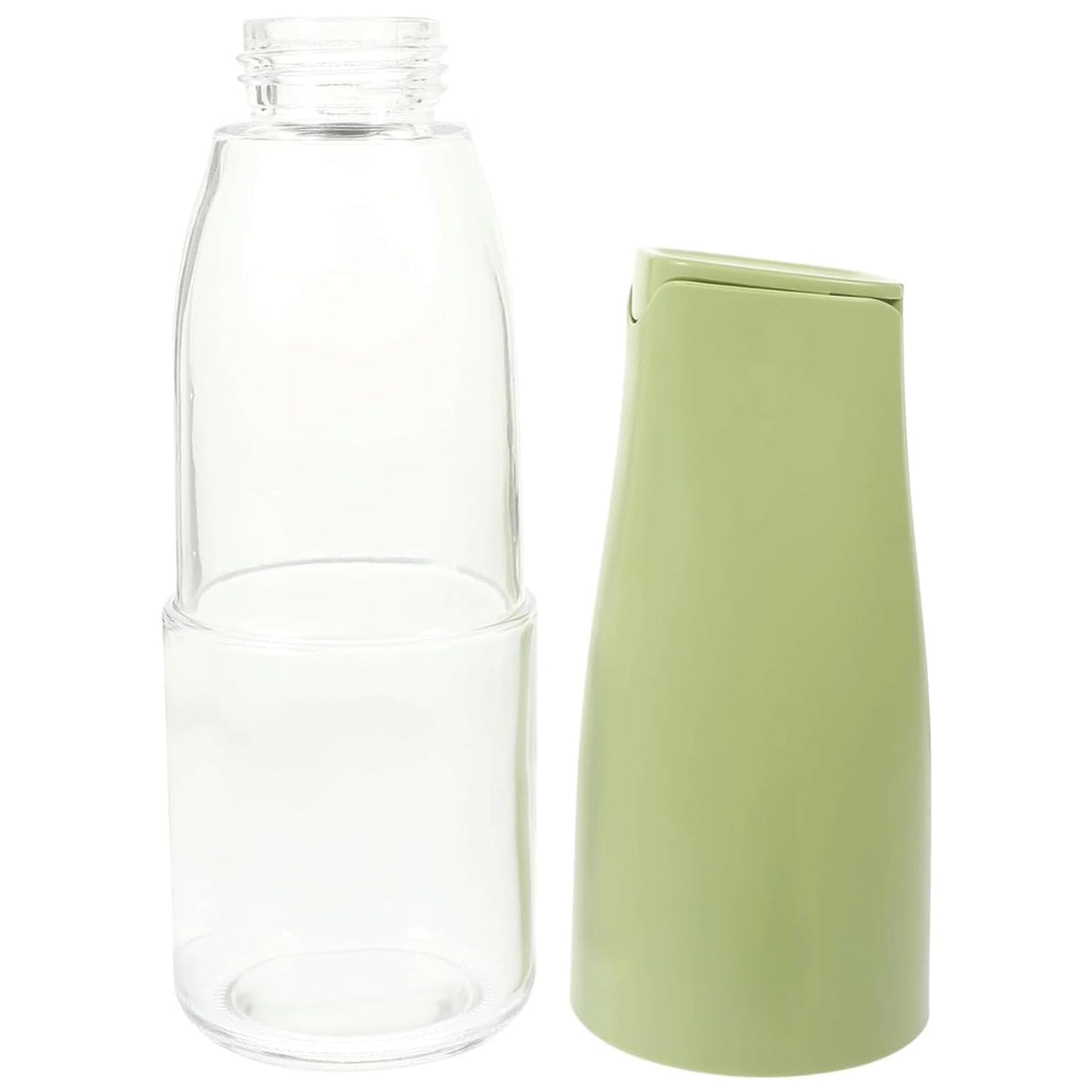 Oil Dispenser 500ml – Auto Open Lid, Non-Drip Bottle | Own Hydrate