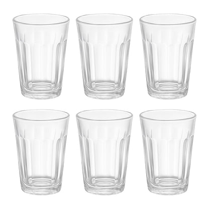 Traditional Indian style unbreakable plastic tea glass set
