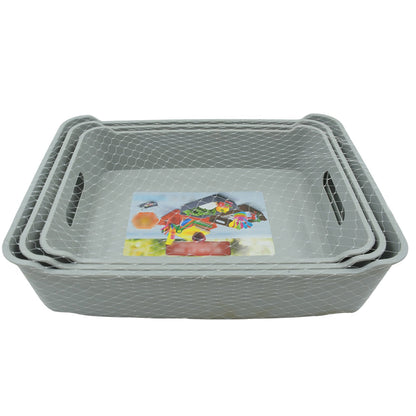 Organivo multi-purpose storage trays suitable for home and office use
