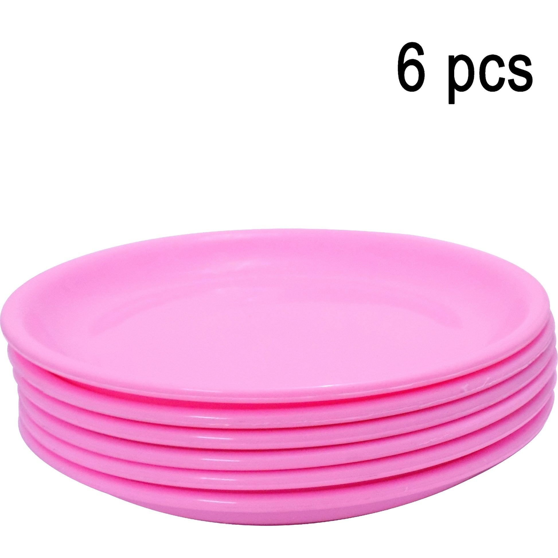 Stack of round mini soup plates showcasing their compact size.