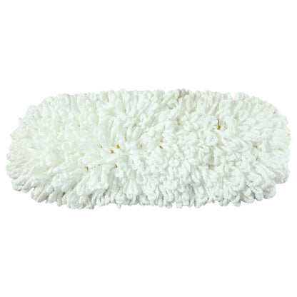 Packaging of the Velvet Wipe dust mop refill showcasing size specifications.