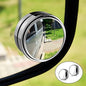 Round HD Car Blind Spot Mirror enhancing rear view visibility for safer driving.