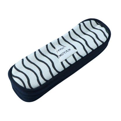 Compact stationery pouch for school and office use