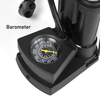 Safora portable cycle pump, lightweight and easy to carry on any bike ride.
