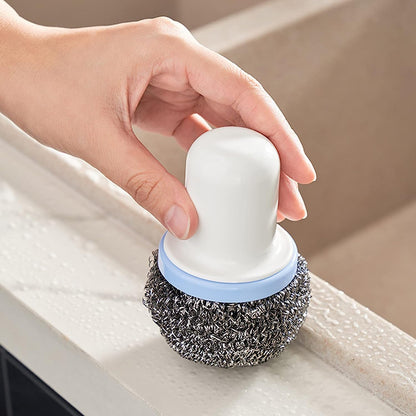 Ergonomic Pro Clean dish cleaning brush for kitchen use.