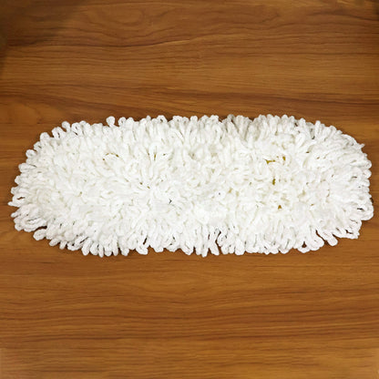 Detailed close-up of the textured surface of the dust mop refill head.