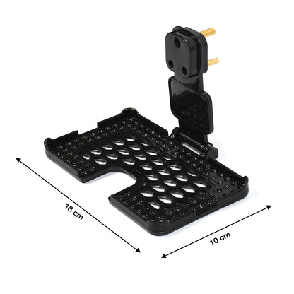 Wall-mounted PHOBIA black phone charging holder in use, keeping the device safe.