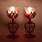Elegant tea lights holder candle stand for dining table decoration