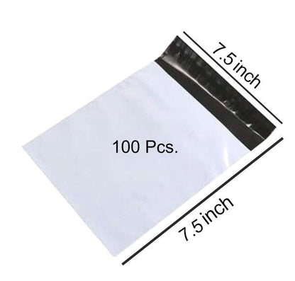 Large stack of tamper proof courier bags, highlighting the bulk quantity for business needs.