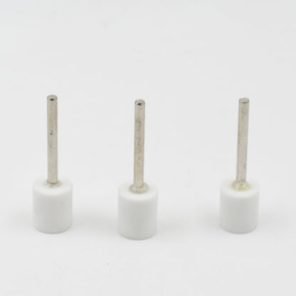 Versatile wool felt buffing wheel, a key accessory for various rotary polishing tools.