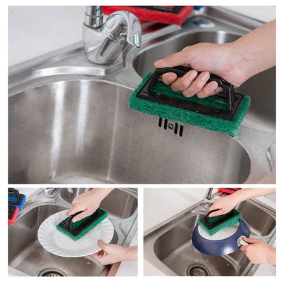 Compact and lightweight utensil scrubber brush for daily use.
