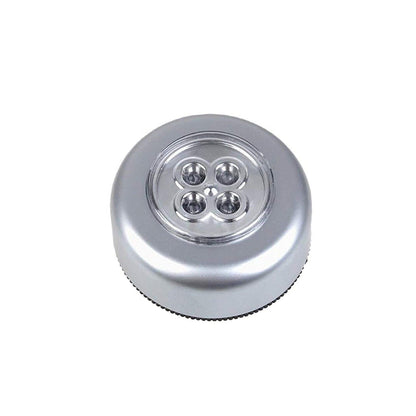 Bright LED night light fixed in a utility room for extra visibility.