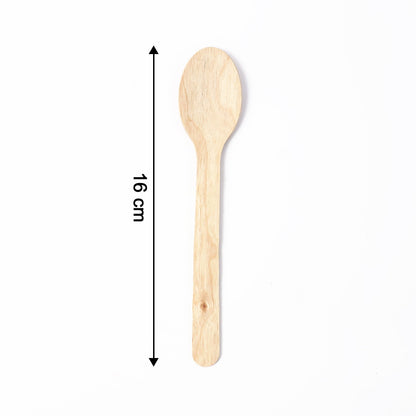 Eco-friendly wooden spoons serving hot and cold foods, showcasing versatility.