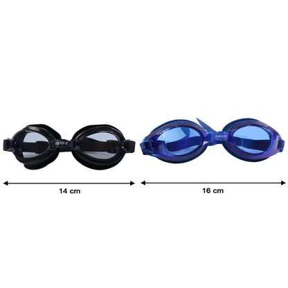 Swimming goggles displaying anti-fog lenses for consistent clarity underwater