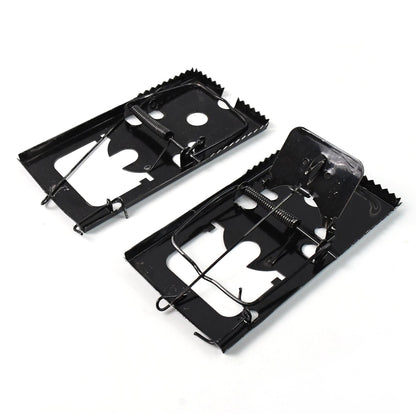 Packaging of Indo Glow reusable mouse traps emphasizing a pest-free home.