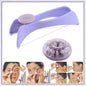 Slique painless facial hair removal device showcasing its ergonomic design.