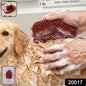 Soft Bristle Pet Bath Brush for Dogs and Cats