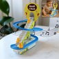 Duck Climb Stairs Toy roller coaster with flashing lights and music