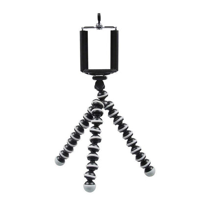 A compact 6-inch Gorilla Pod tripod, perfect for travel photography.