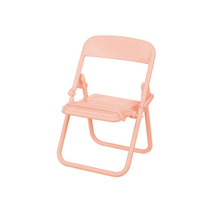 Versatile chair mobile stand designed to support various smartphone models.