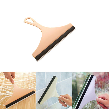 A beige car mirror wiper is displayed, with three smaller images showing similar wipers in different cleaning scenarios.