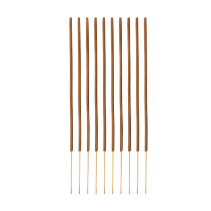 Unlit Styleva Agarbatti sticks arranged neatly, highlighting their 40cm length.