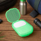 Travel paper soap sheets pack of 20 dissolvable sheets in mini box