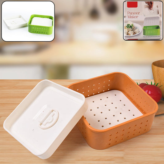 Square Paneer Maker by Bake & Dwell for crafting fresh homemade cheese.