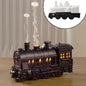 Portable retro train mini humidifier emitting fine mist for air quality
