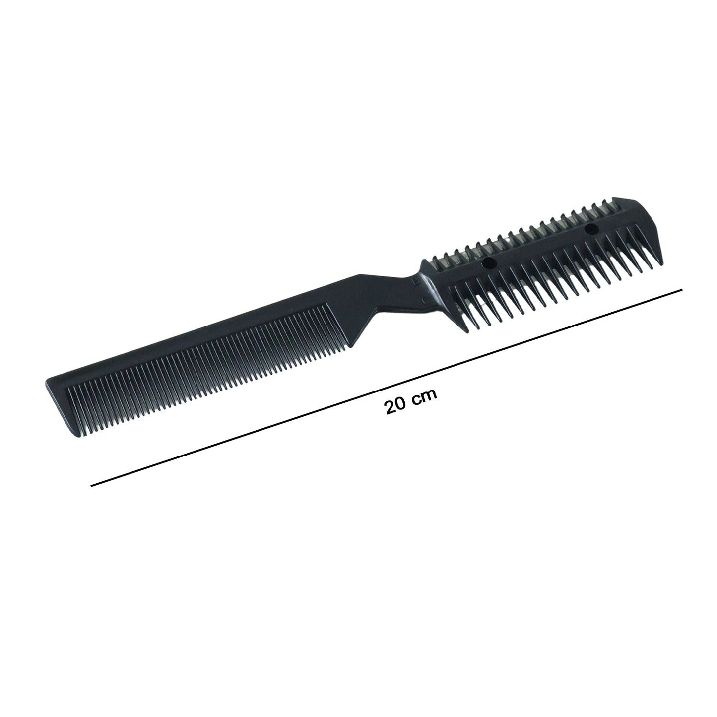 Salon haircut razor comb for precise styling