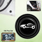 Car Door Protector Shock Absorber stickers in a pack of 100 from Velvet Wheels.