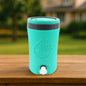 Vibrant multicolored 5 Litre insulated water jug with a sturdy handle.