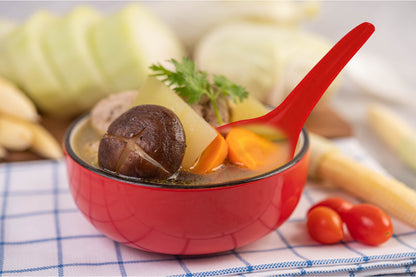 Food-grade soup spoons, a durable and practical set for any kitchen.