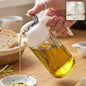 Glass auto open close oil dispenser bottle - image 1
