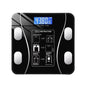 VelvaBloom Smart Body Weight Scale displaying multiple health metrics.