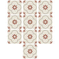 Waterproof peel and stick tile stickers transforming a modern kitchen backsplash.