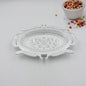 Elegant Mukhwas Serving Tray with individual compartments for dry fruits.